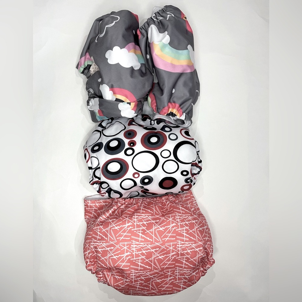 Alva Baby Qaqadu baby reusable diaper bundle